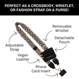 Save The Girls | Clip & Go Strap w/Zippered Pouch