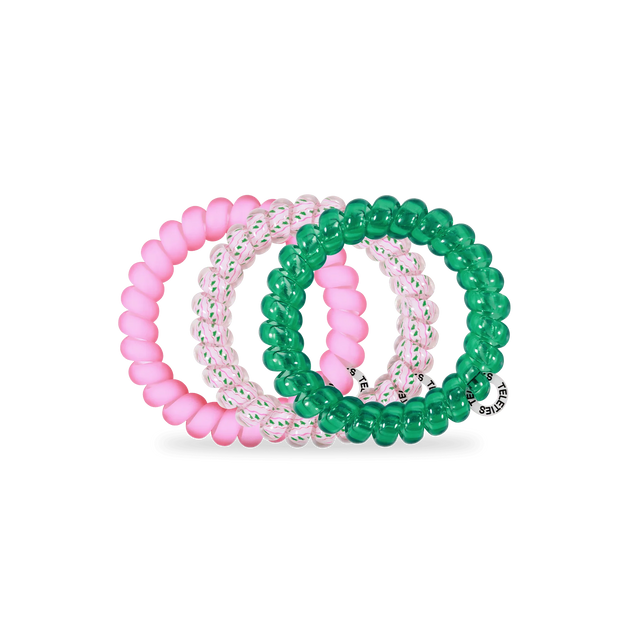 Teleties | Merry Pinkmas Large Hair Ties