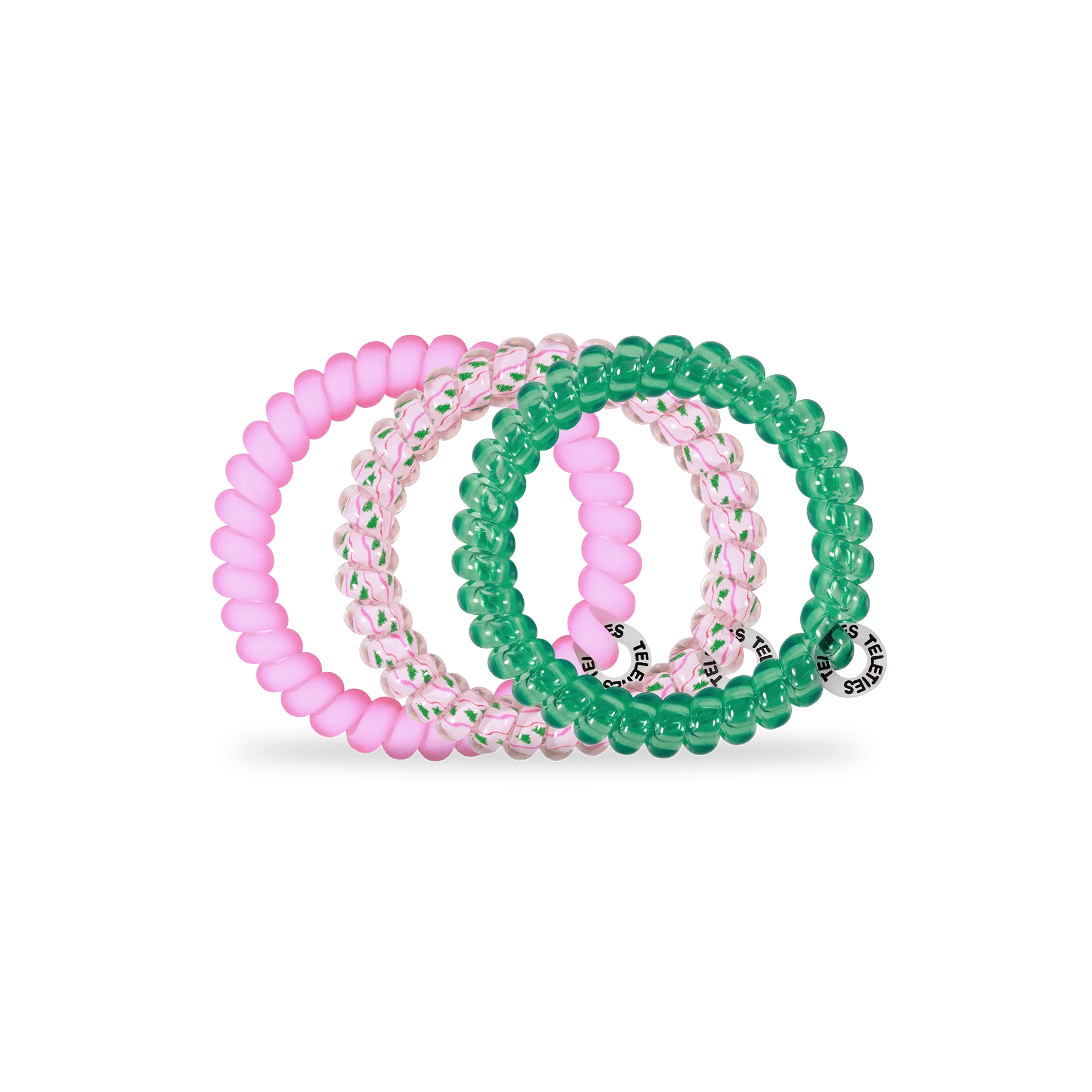 Teleties | Merry Pinkmas Small Hair Ties