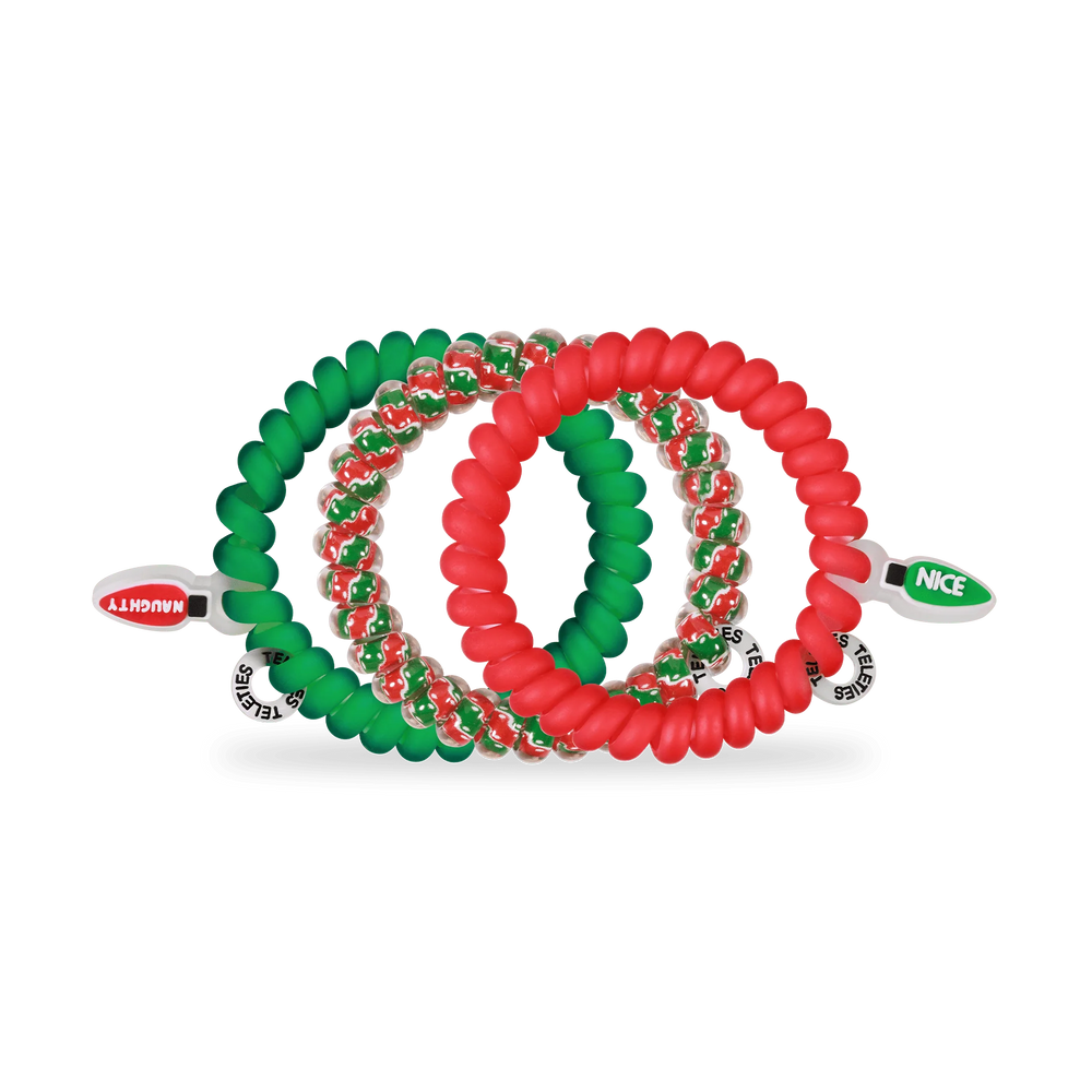 Teleties | Naughty or Nice Small Hair Ties