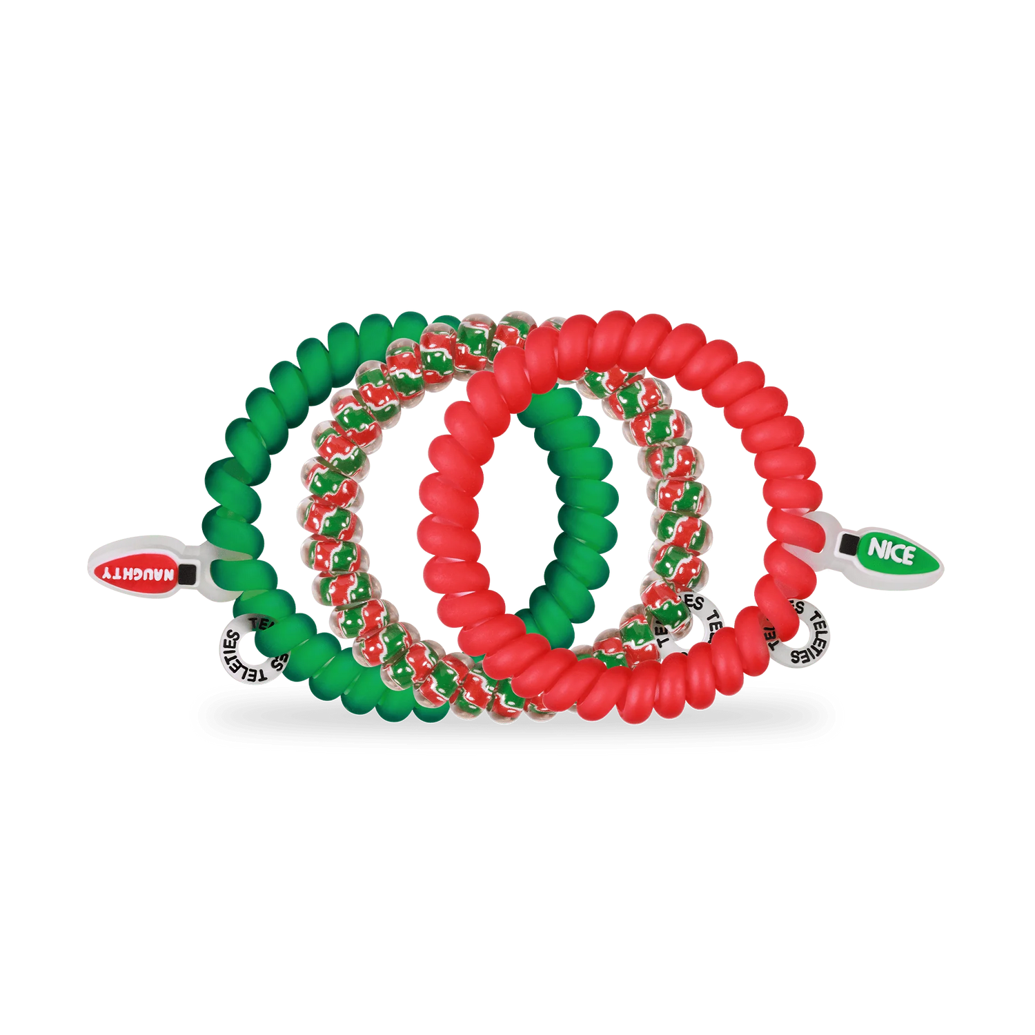 Teleties | Naughty or Nice Small Hair Ties
