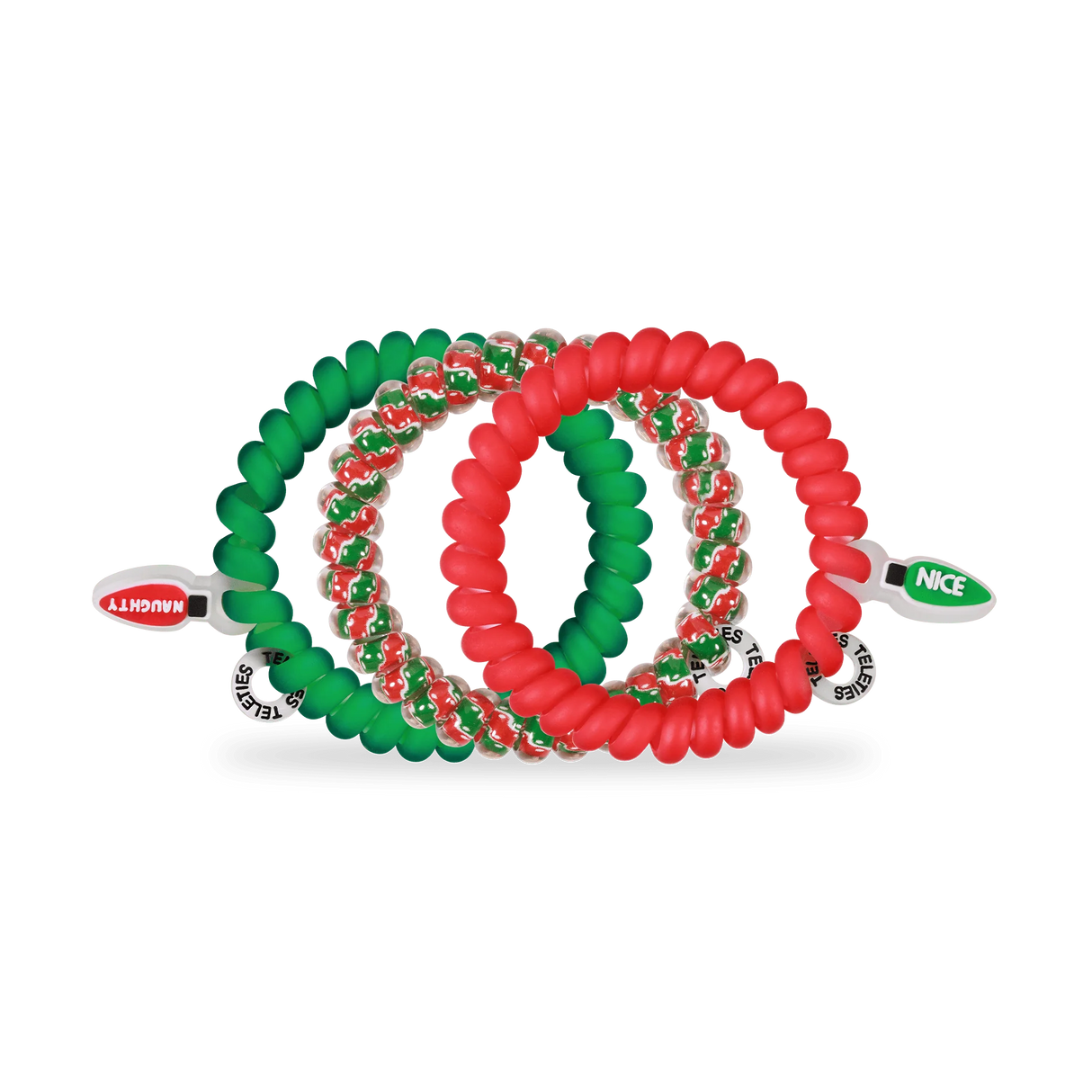 Teleties | Naughty or Nice Small Hair Ties