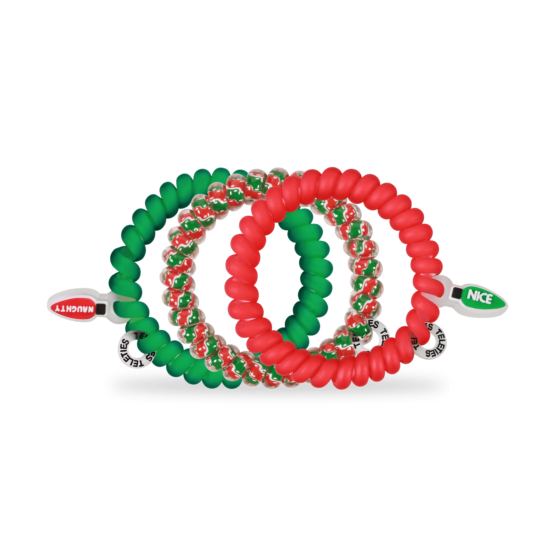 Teleties | Naughty or Nice Small Hair Ties