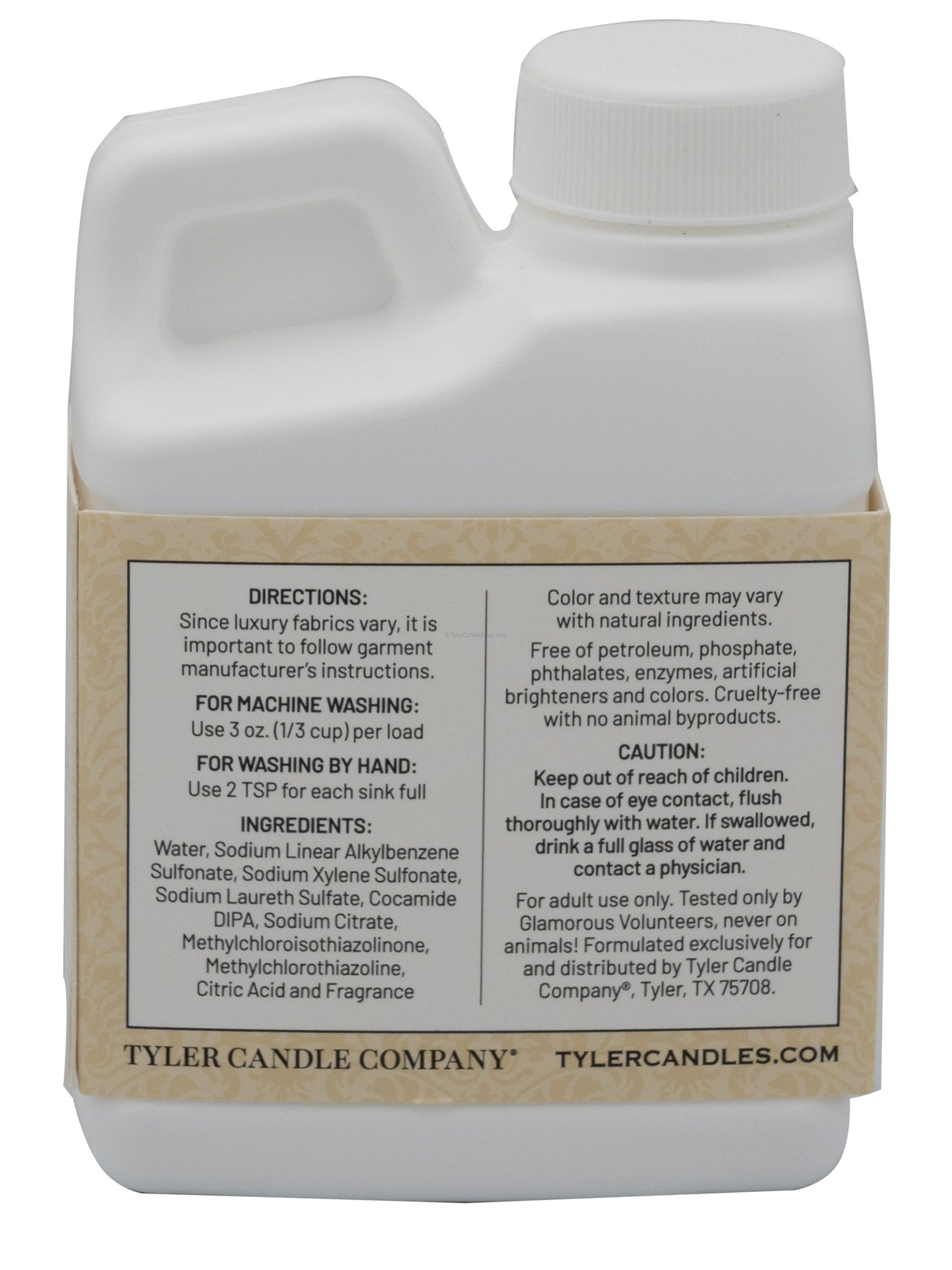 Tyler Candle | Trophy 4 oz Glamorous Wash Fine Laundry Detergent