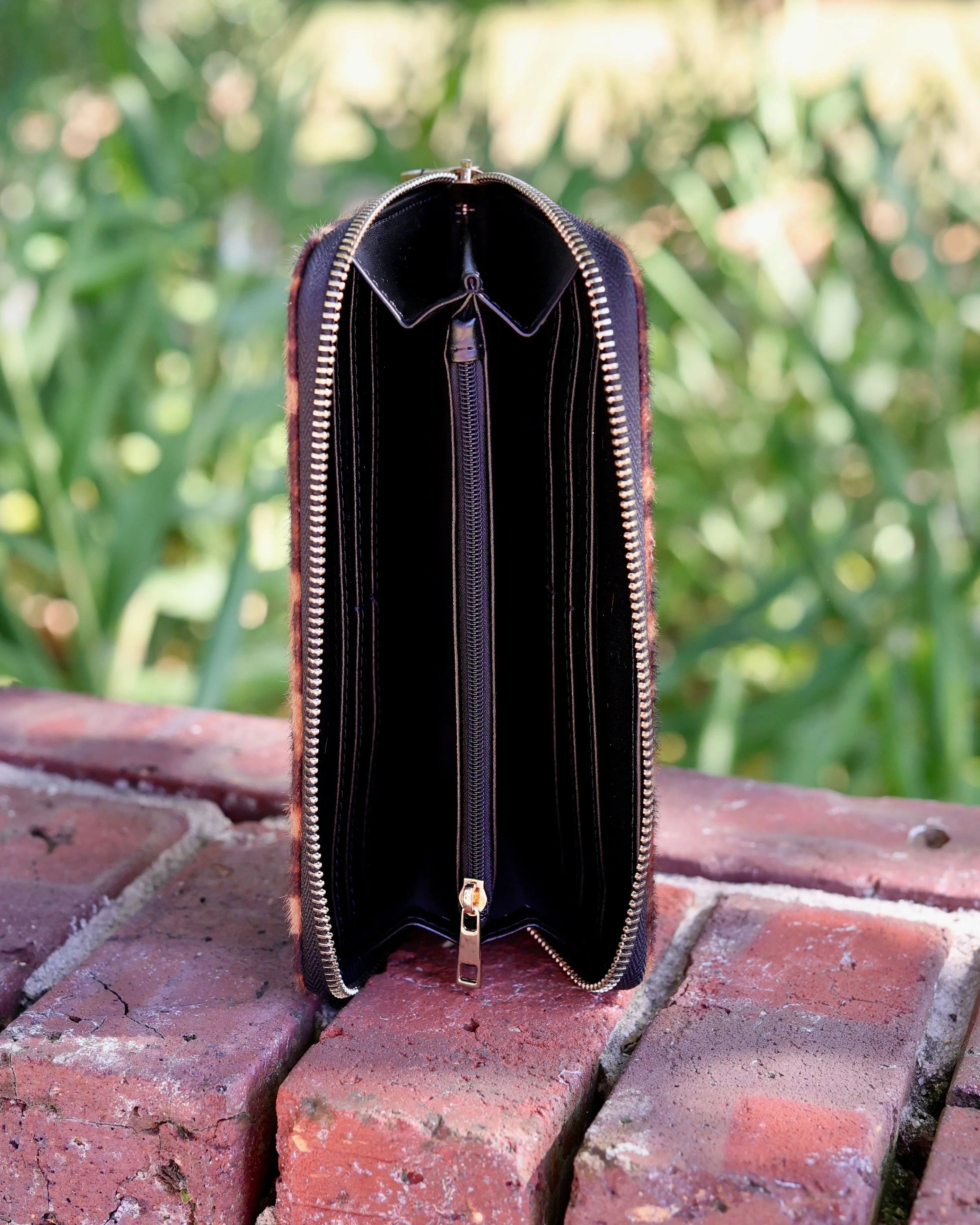 Caroline Hill | Penelope Wallet- Spotted Saddle