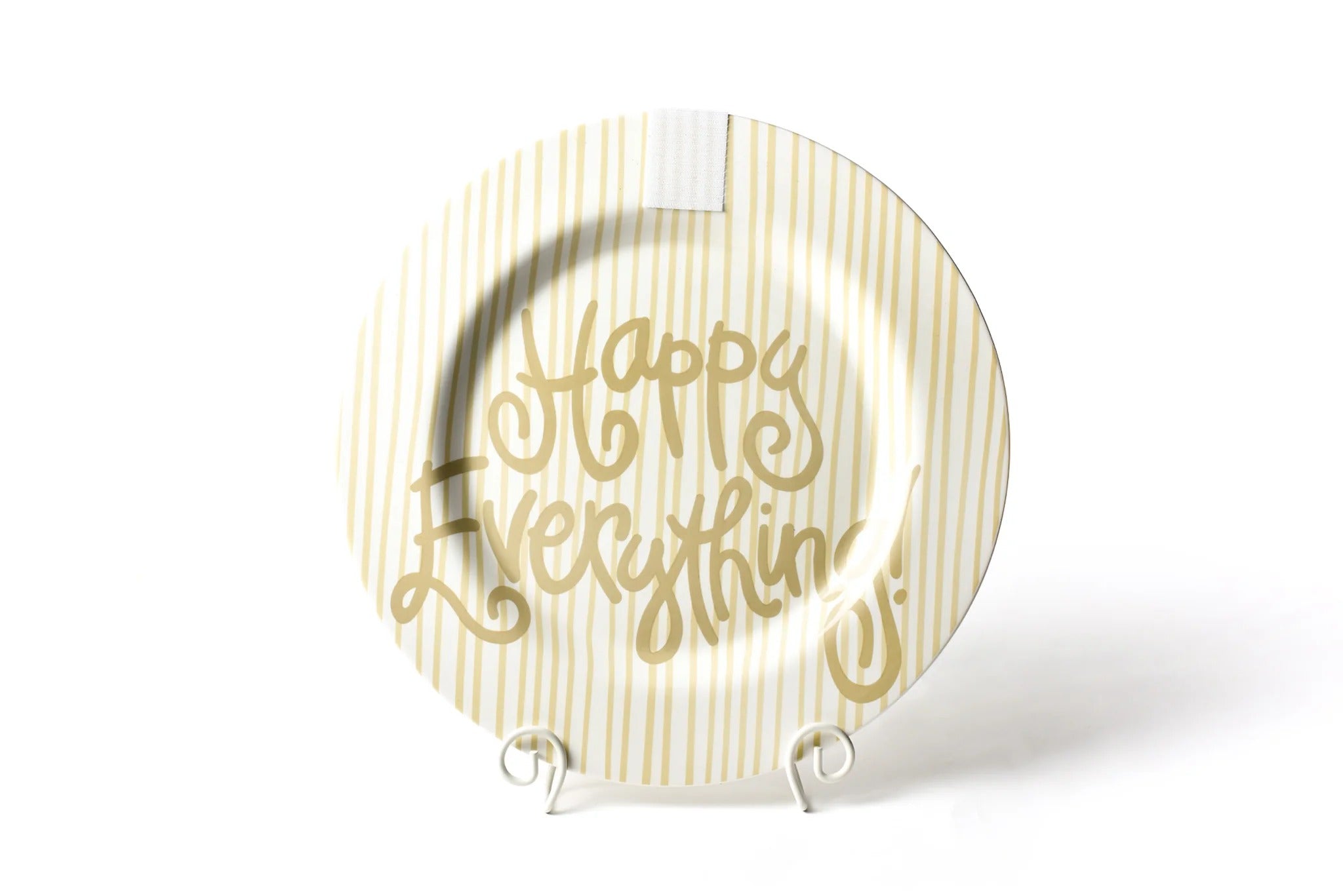 Happy Everything! | Neutral Skinny Stripe Happy Everything Big Platter