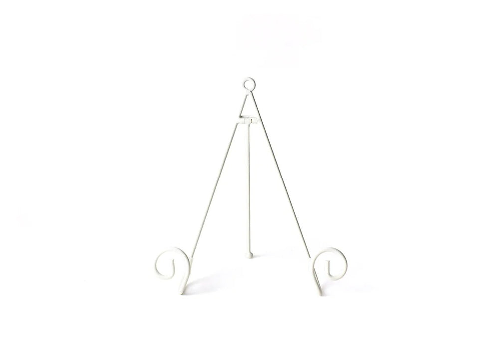 Happy Everything! | White Swirl Big Plate Stand