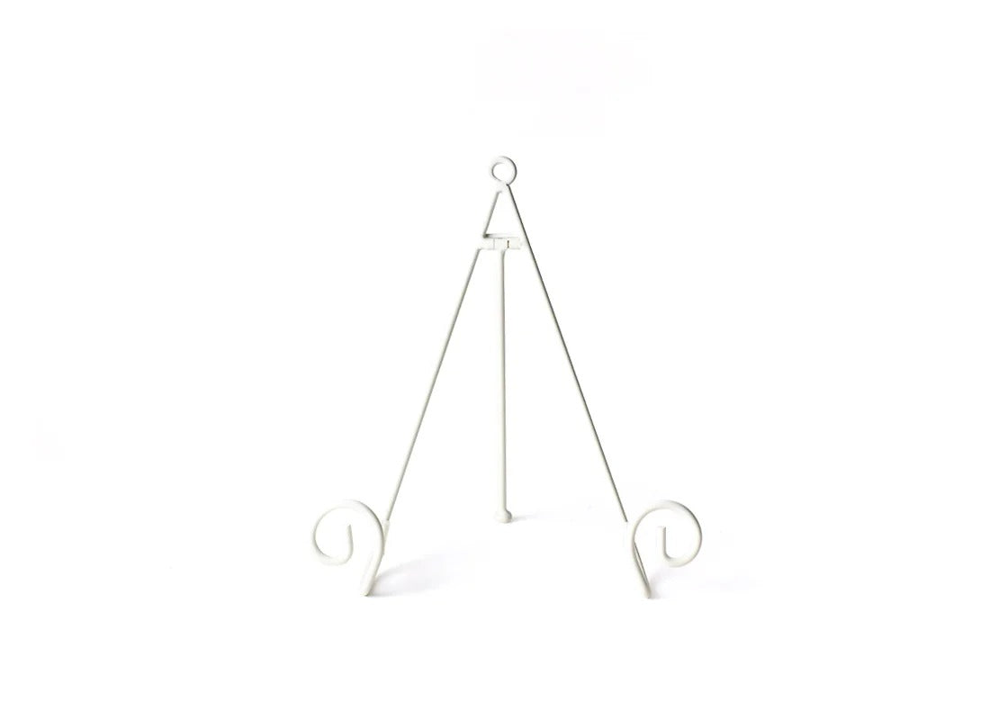Happy Everything! | White Swirl Big Plate Stand