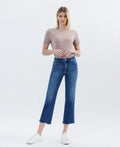 Vervet | Victoria High Rise Crop Straight Jeans