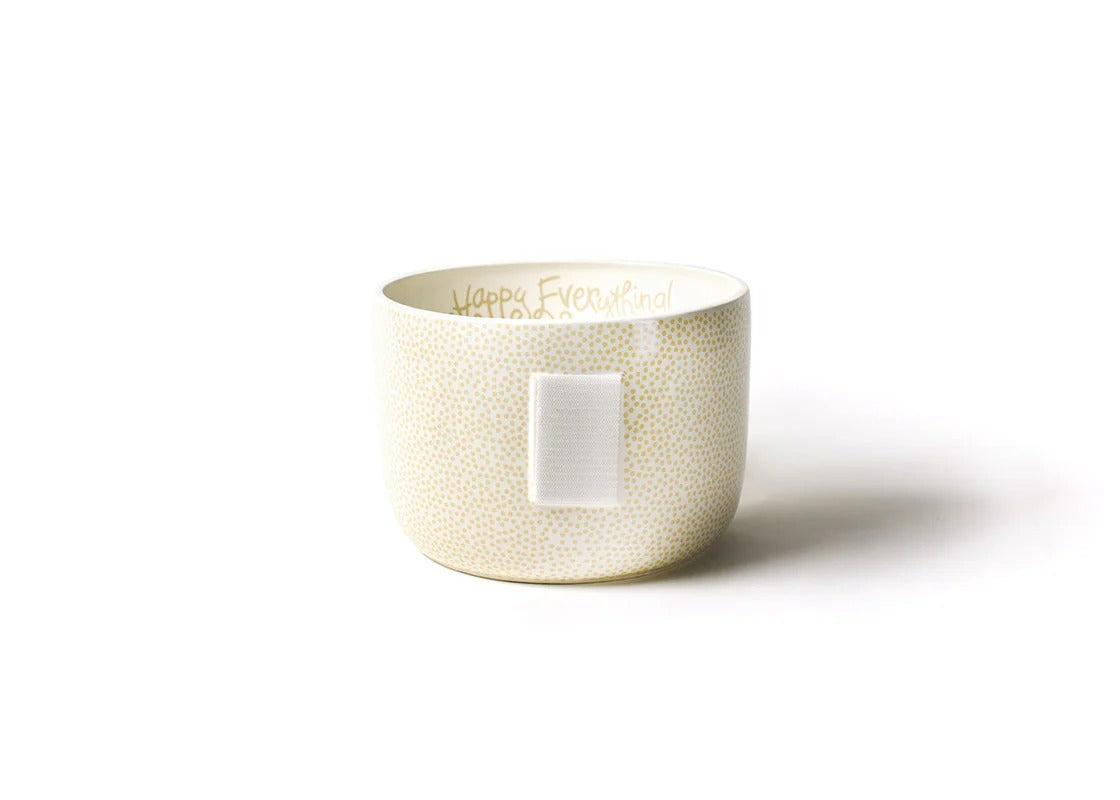 Happy Everything! | Neutral Small Dot Happy Everything Mini Bowl
