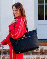 Caroline Hill | James Tote- Black Nylon