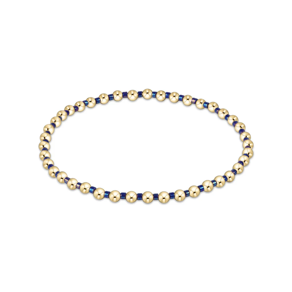 Enewton | Hope Grateful Bracelet- Blue Metallic