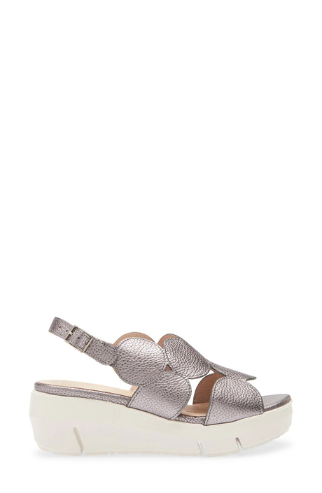 Wonders | Platform Sandal In Max Plomo