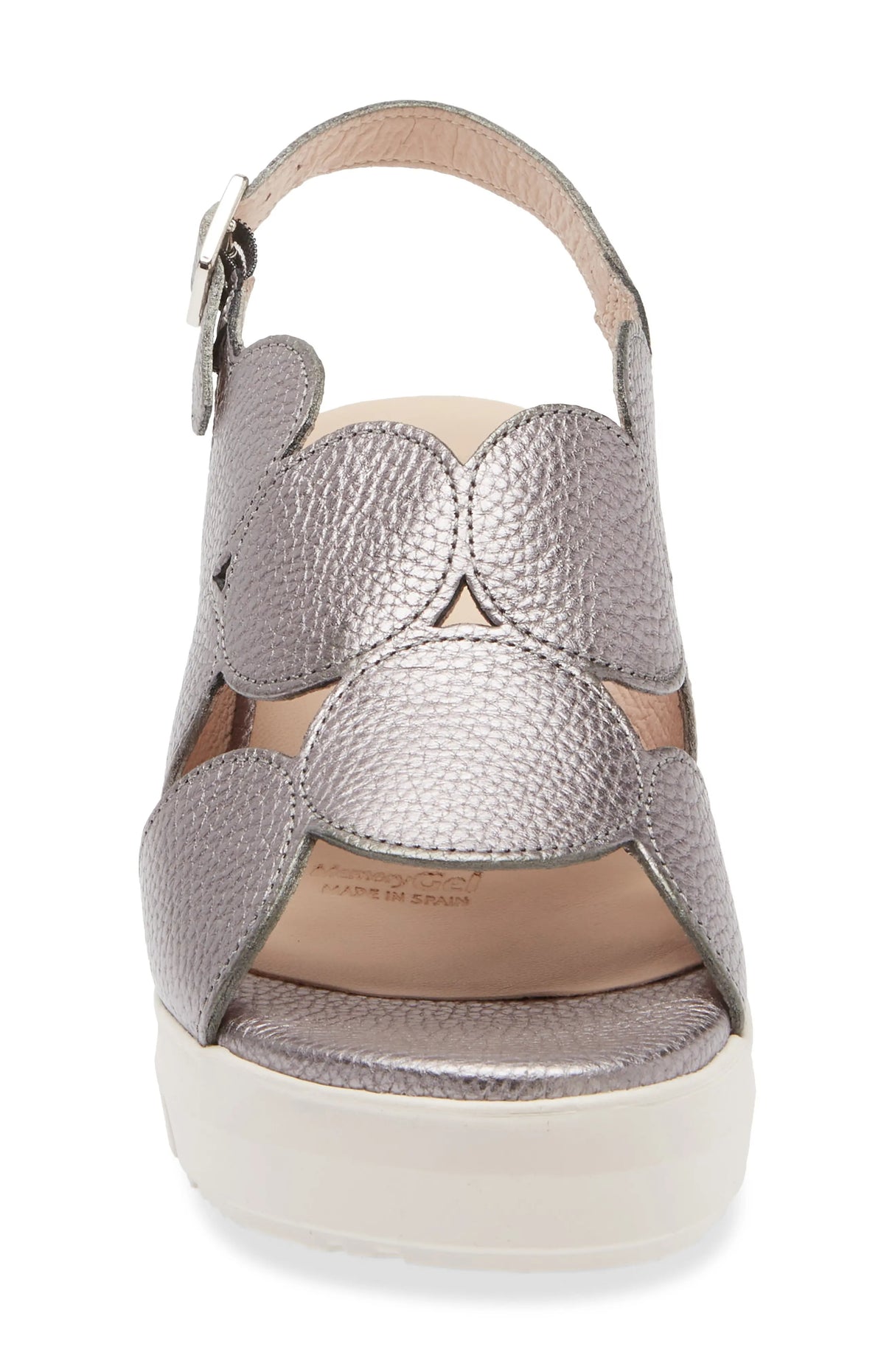 Wonders | Platform Sandal In Max Plomo