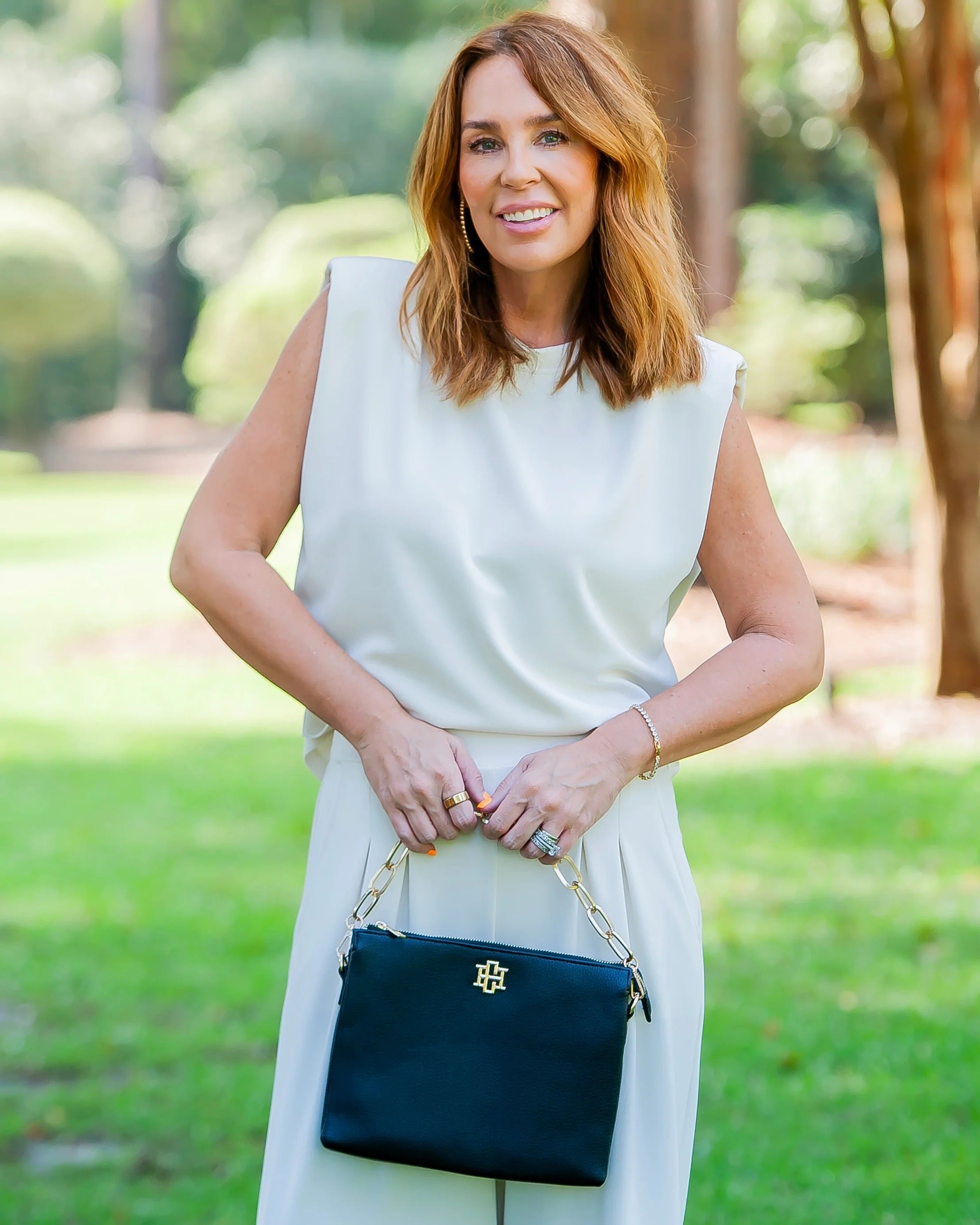 Caroline Hill | Ariana Crossbody- Black