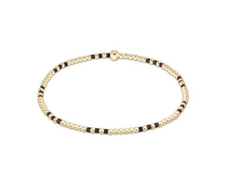 Enewton | Hope Sincerity Pattern 2mm Bead Bracelet- Chocolate
