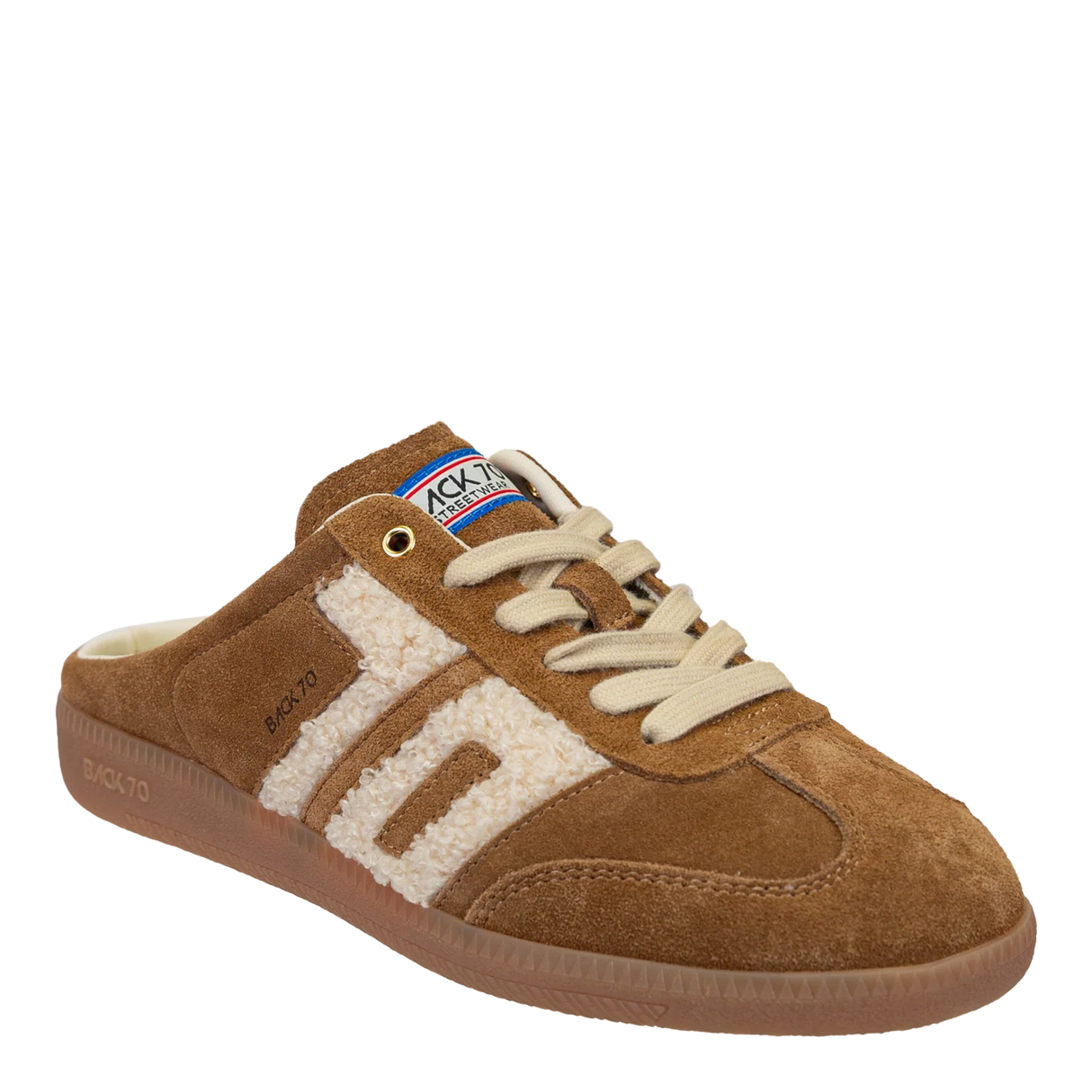 Back70 | Easter Backless Sneakers in Tobacco