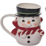 Vintage Christmas Mug (Final Sale)