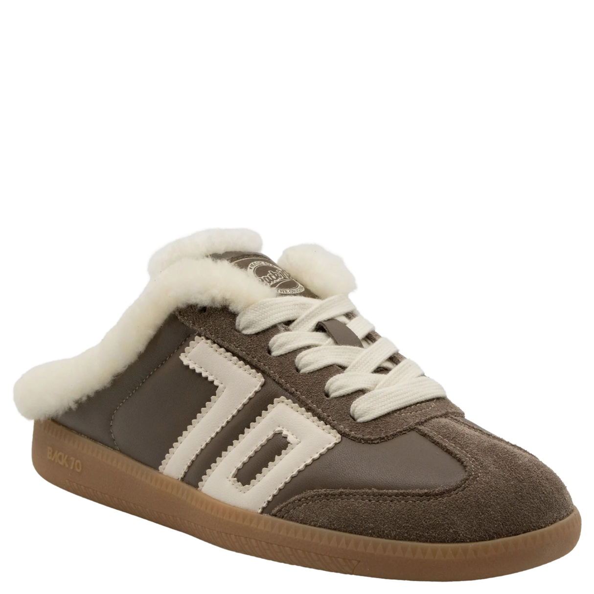 Back70 | Easter FL in Taupe Butter Backless Sneakers