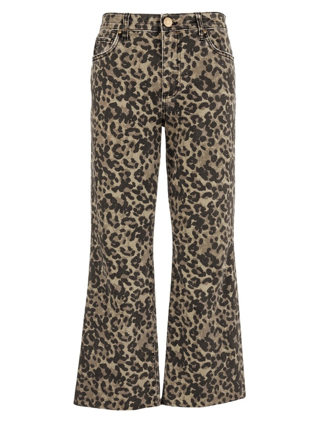 Kut from the Kloth | Kelsey High Rise Ankle Flare with Raw Hem