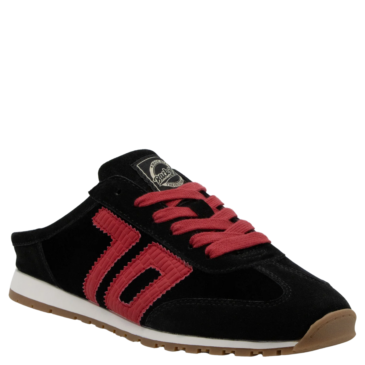 Back 70 | Venice W26 Sneakers in Velvet Black Red