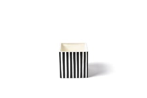 Happy Everything! | Black Stripe Medium Mini Nesting Cube