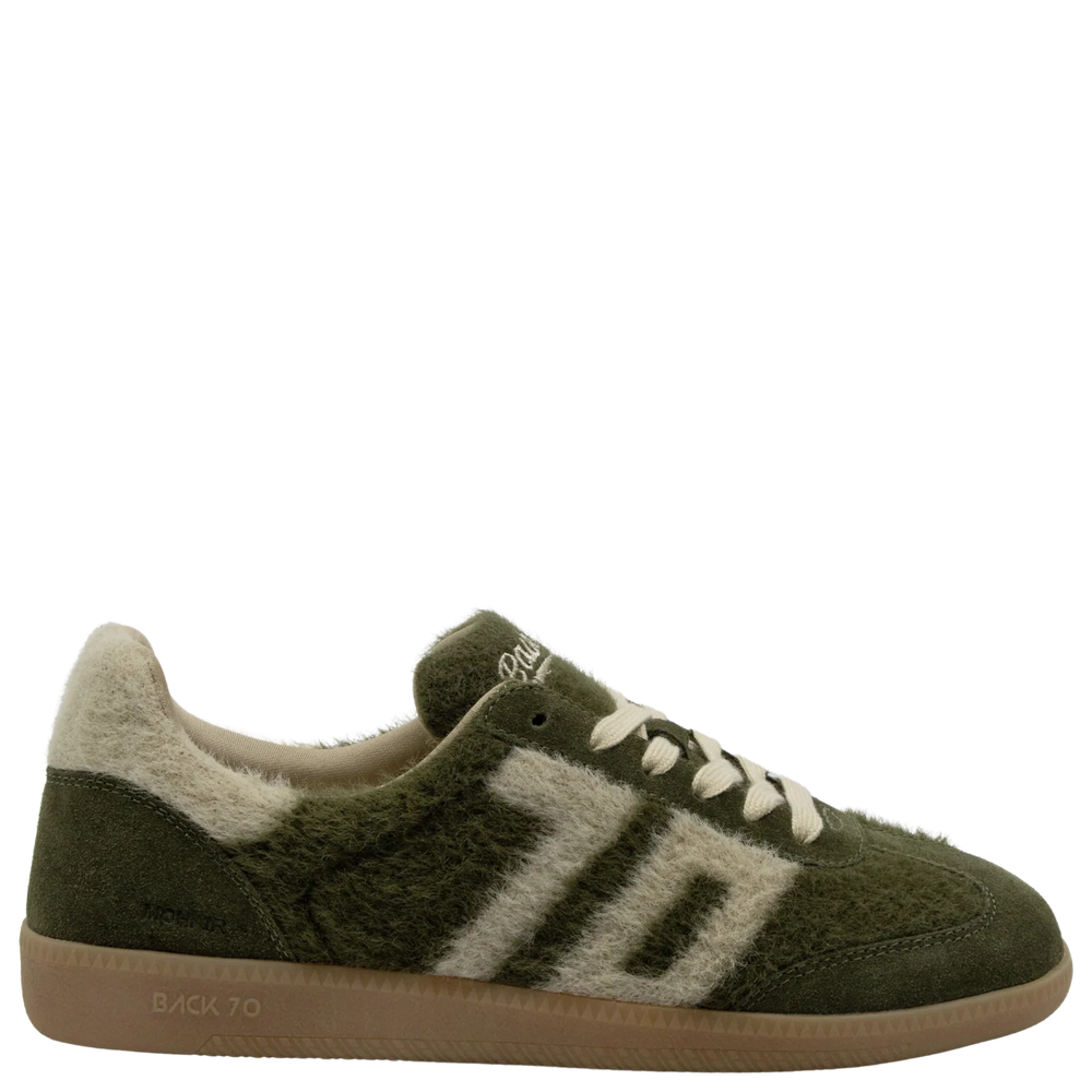 Back 70 | Mohair Sneakers in Forest Beige