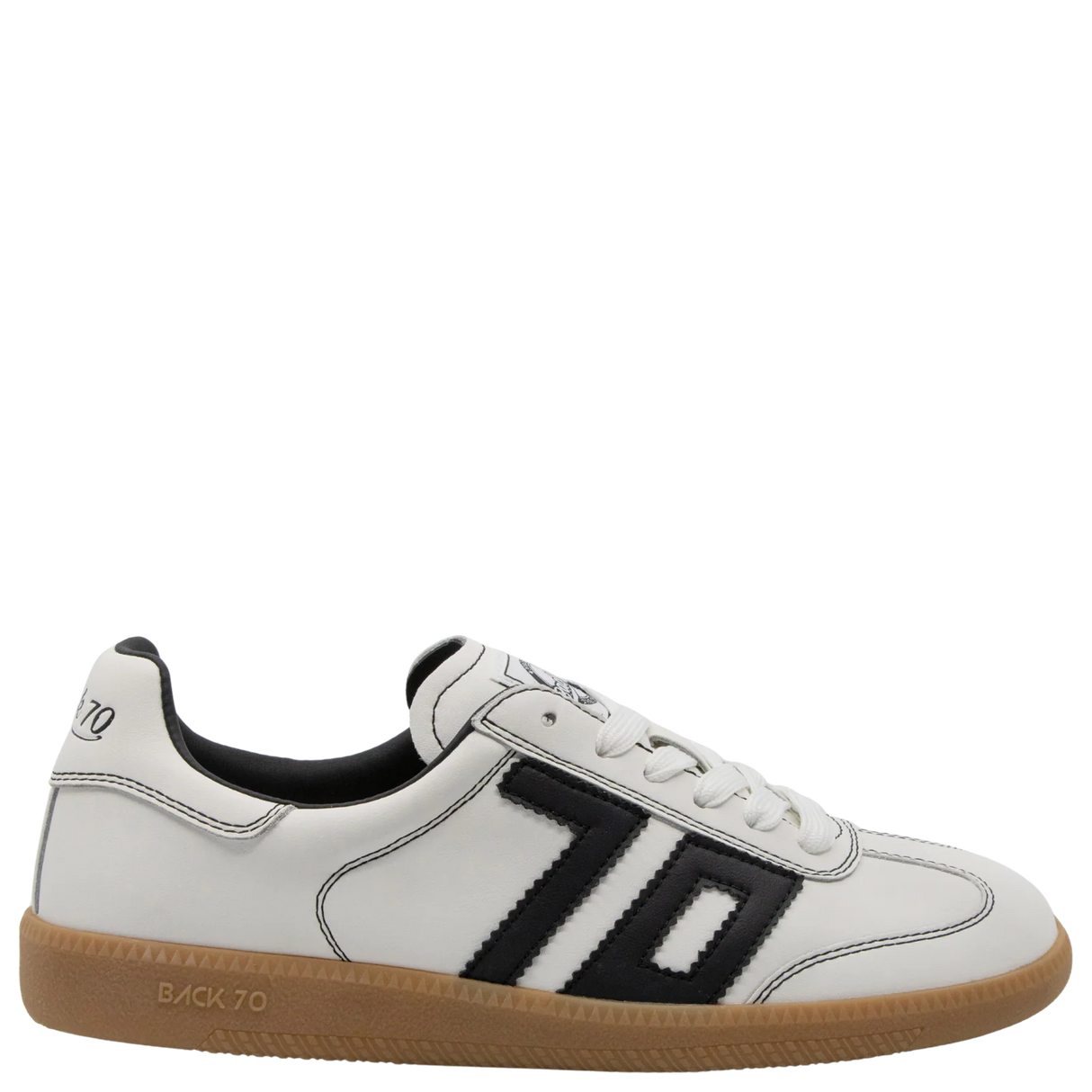 Back 70 | Shelly Sneakers in White Black