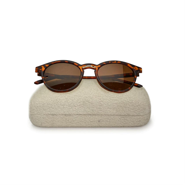 Sun Valley Matte Tortoise Frame and Sherpa Hard Case