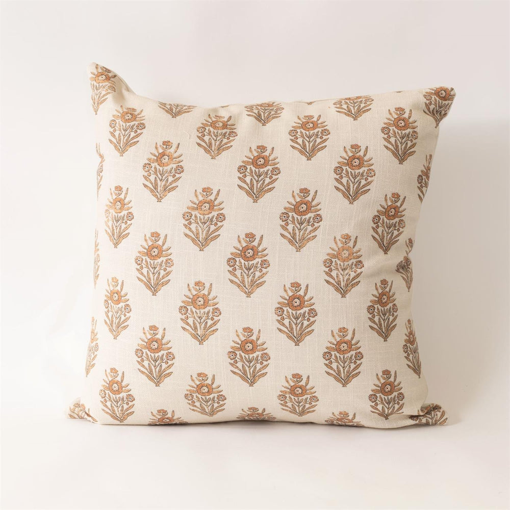 Block Print Silhouette Pillow