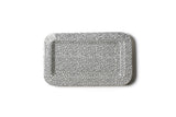 Happy Everything! | Black Small Dot Mini Entertaining Rectangle Platter