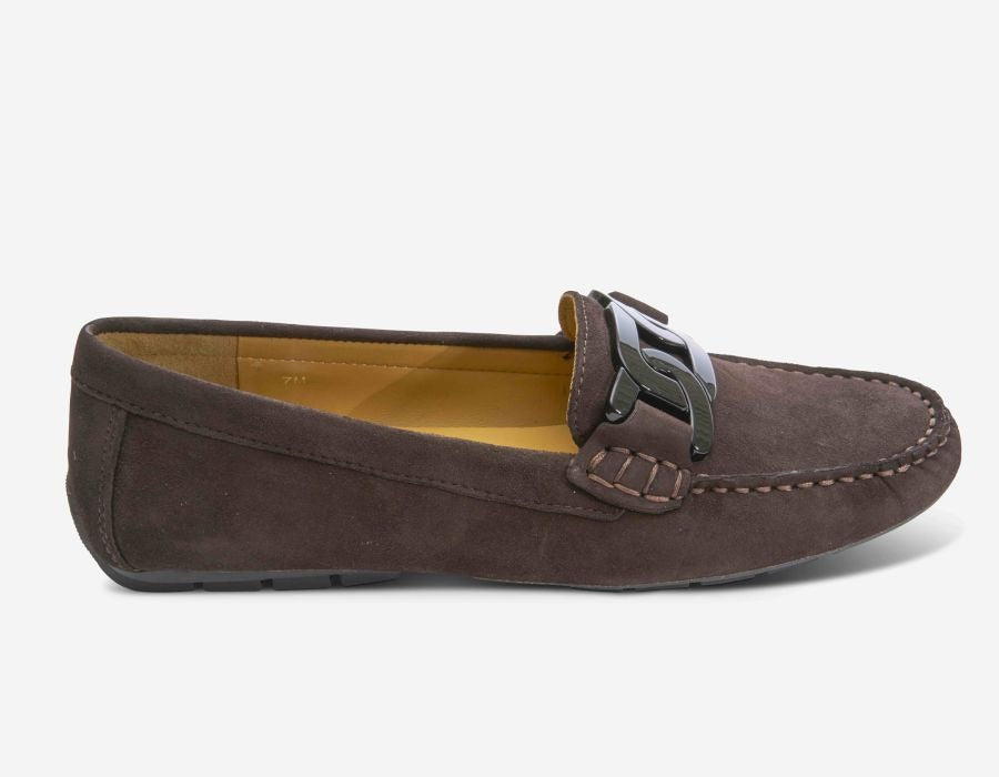 Vaneli Shoes | Aiker Moccasin in Tmoro Suede