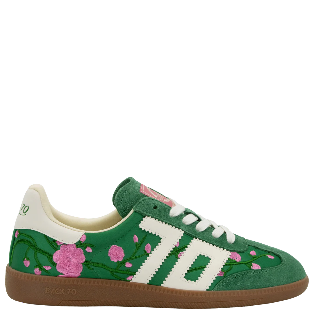 Back70 | Ghost C26 in Floral Green Sneakers