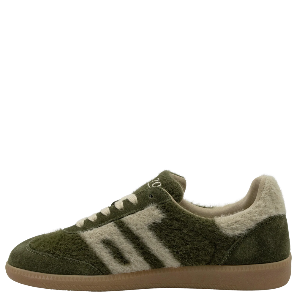 Back 70 | Mohair Sneakers in Forest Beige
