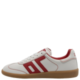 Back 70 | Shelly Sneakers in White Red