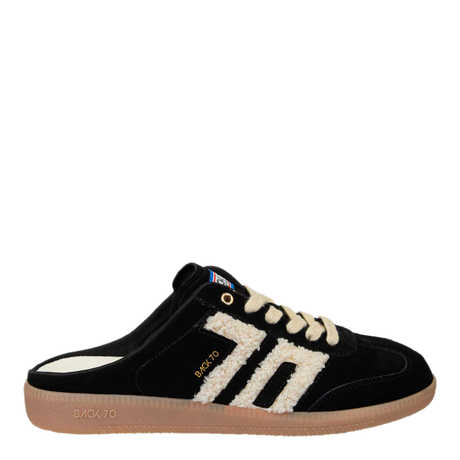 Back 70 | Easter Backless Sneakers in Black