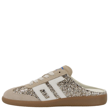 Back70 | EASTER in GLITTER GOLD Backless Sneakers