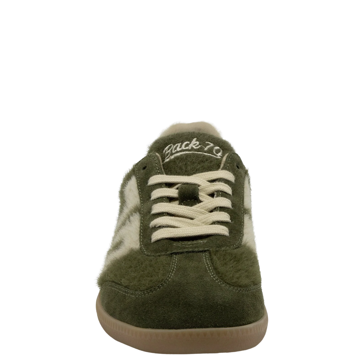 Back 70 | Mohair Sneakers in Forest Beige