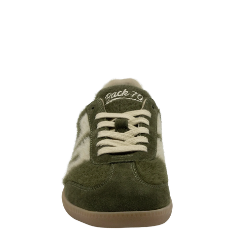 Back 70 | Mohair Sneakers in Forest Beige