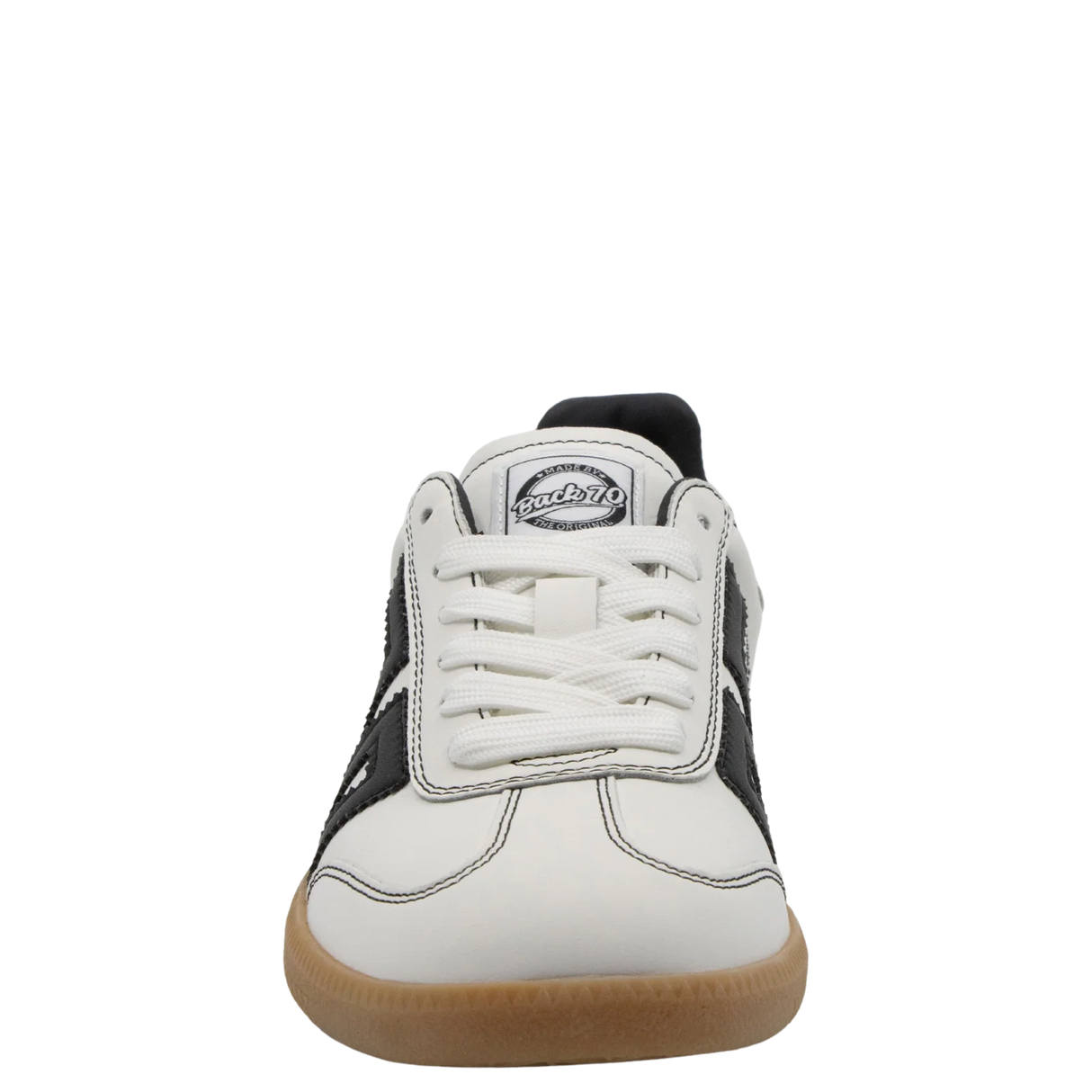 Back 70 | Shelly Sneakers in White Black