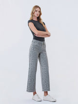 Vervet | Olivia High Rise Crop Wide Leg Jeans