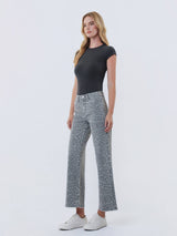 Vervet | Olivia High Rise Crop Wide Leg Jeans