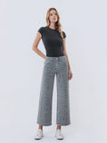 Vervet | Olivia High Rise Crop Wide Leg Jeans
