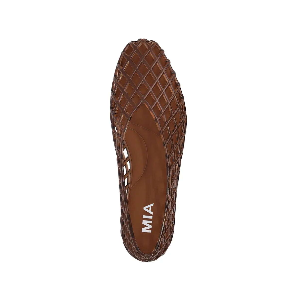 MIA | Bali Flat in Brown Jelly