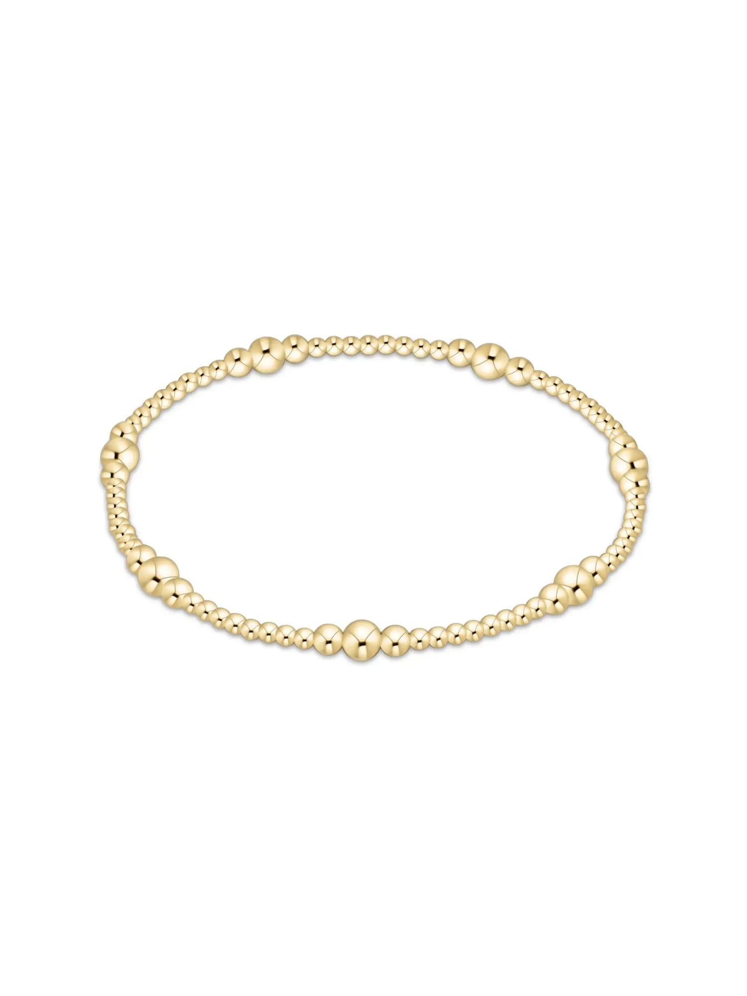 Enewton | Purpose Gold 4mm Bead Bracelet