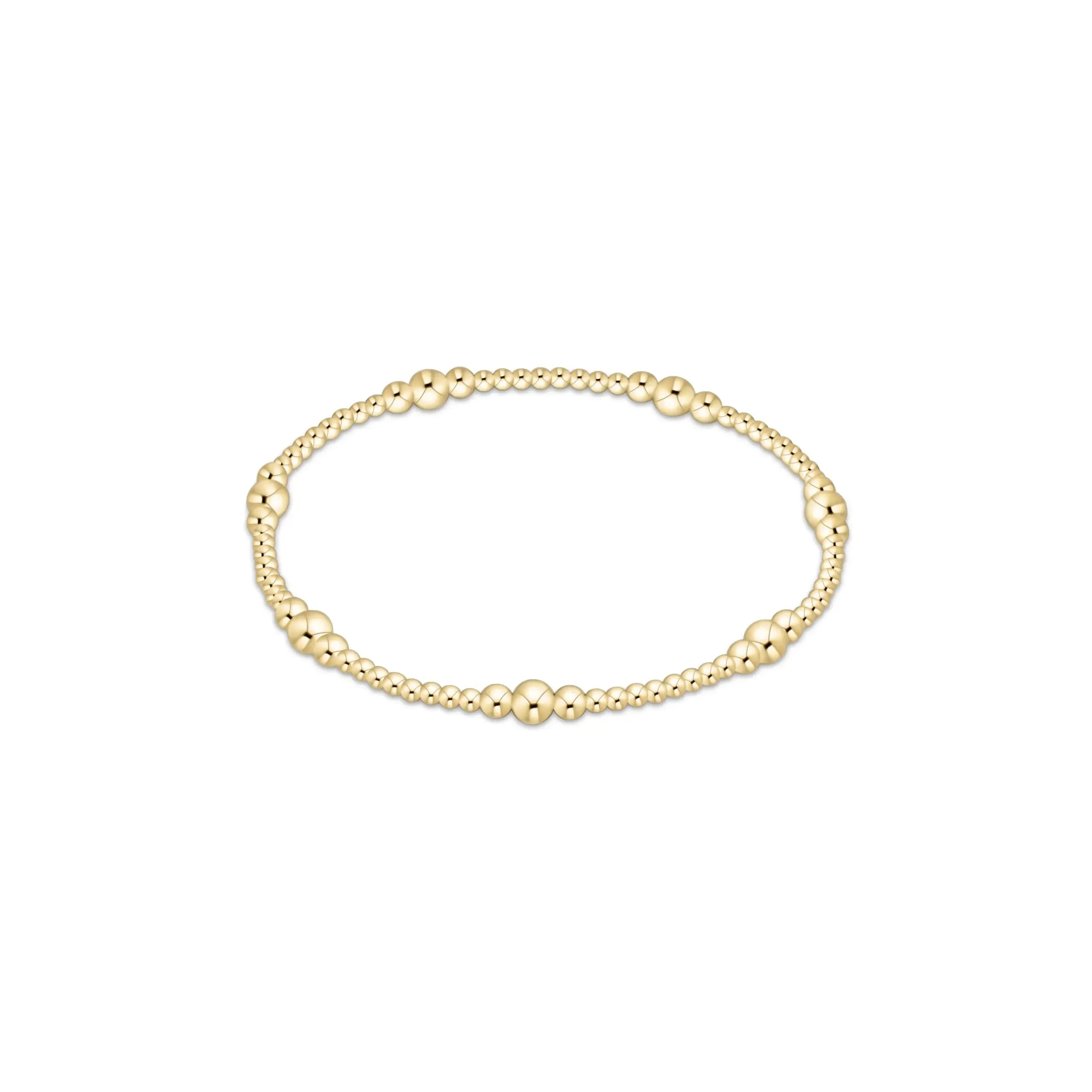 Enewton | Purpose Gold 4mm Bead Bracelet