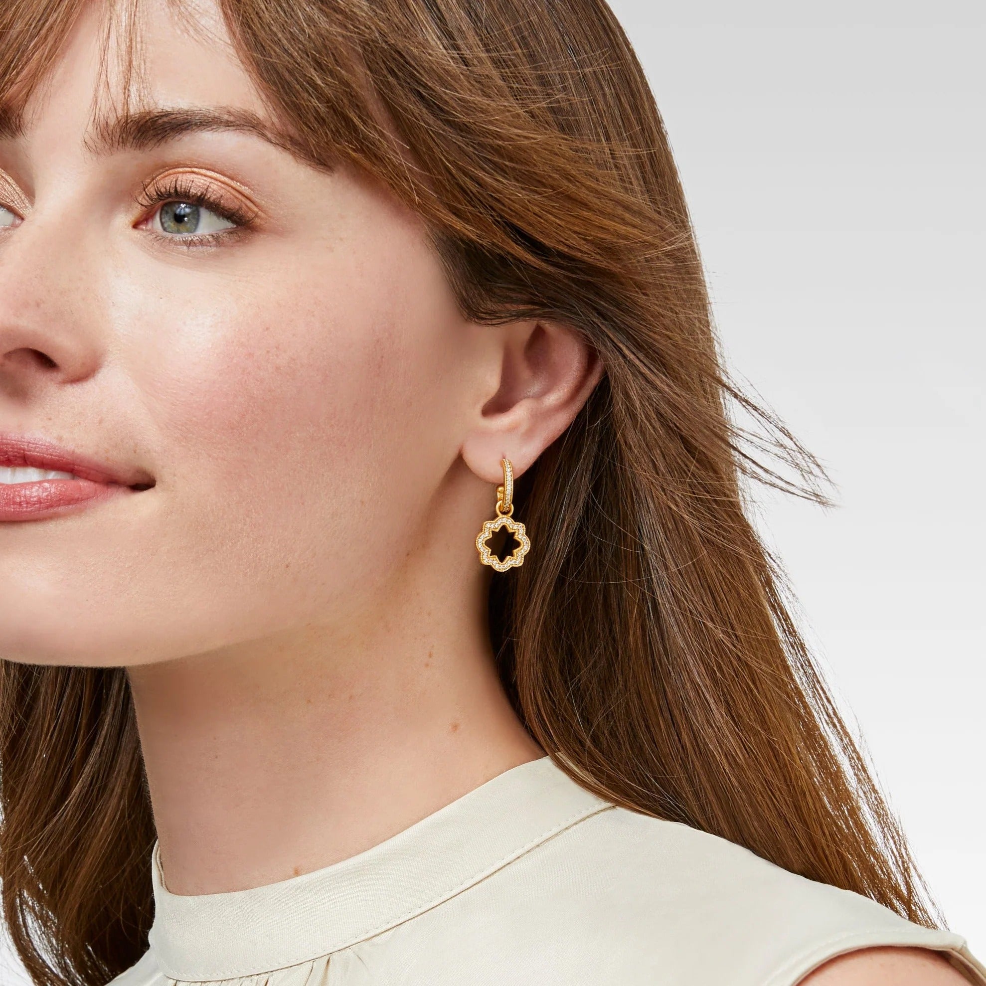Julie Vos | Odette Hoop & Charm Earring