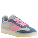 Back 70 | Boston LS Sneakers in Grey Jeans Pink