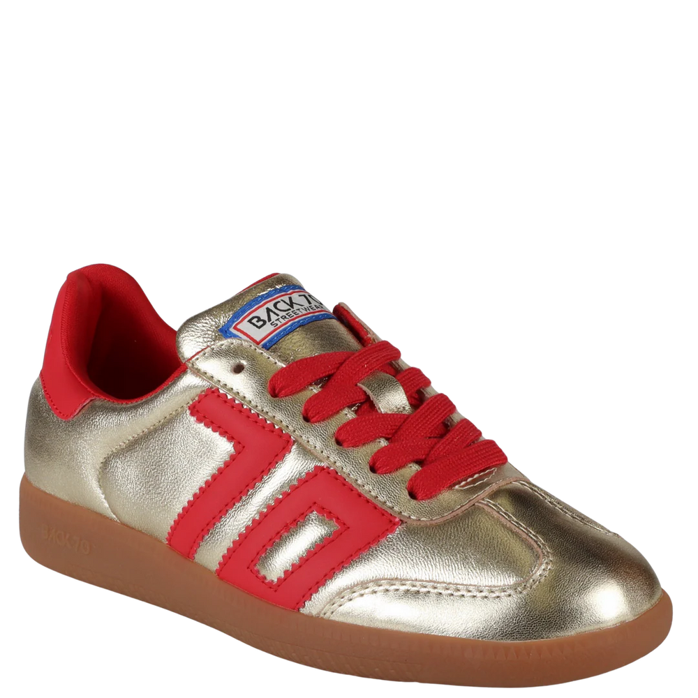 Back 70 | Cloud NM Sneakers in Gold Red