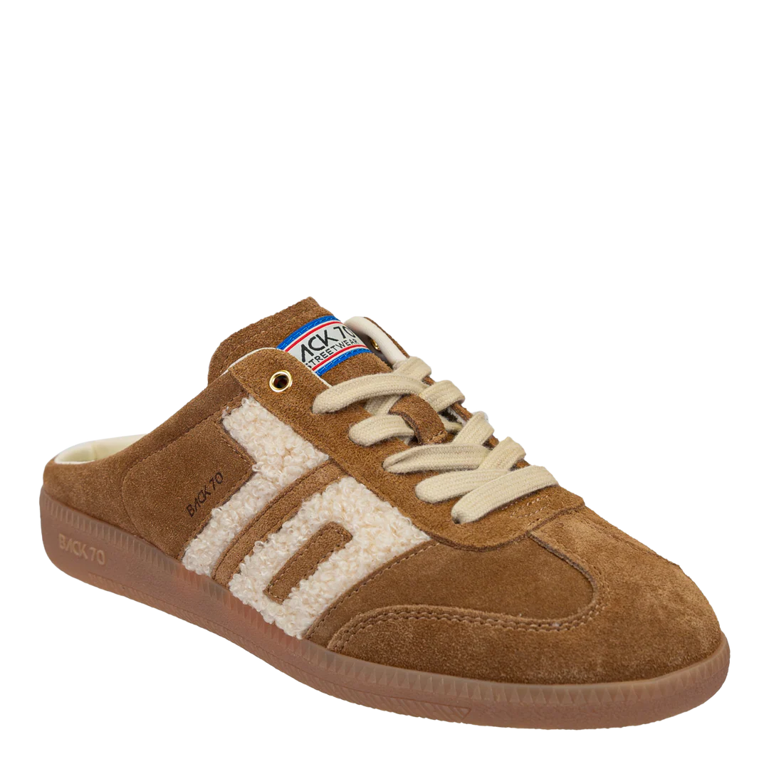 Back 70 | Easter Backless Sneakers in Tobacco